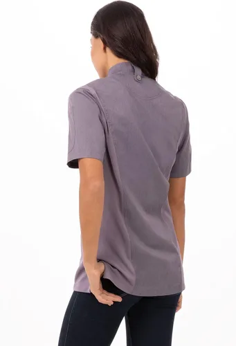 Vista 3 de Chef Works Abrigo de chef Springfield para mujer