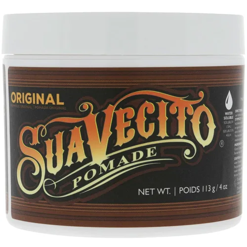 Vista 4 de Suavecito Pomada Variedad 4 Pack (OG, Firme (Fuerte), Mate, Pomadas de arcilla) Fijación durante todo el día para todos los estilos de cabello