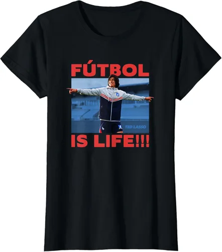 Vista 15 de Ted Lasso Dani Rojas Futbol is Life - Camiseta talla S Negro