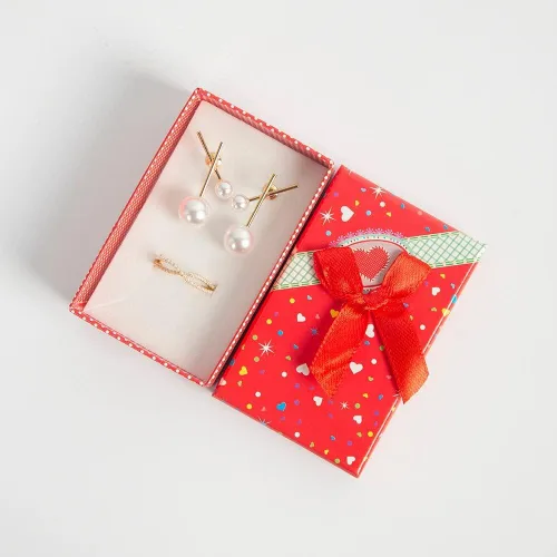 Vista 3 de 60 piezas organizador de joyas, cajas de joyería de viaje, caja de regalo portátil para niñas, organizador de aretes, soporte de anillo para mujer