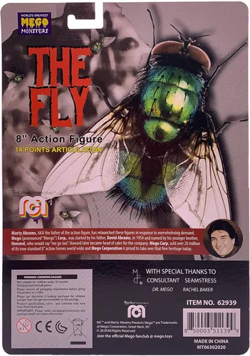 Vista 5 de MEGO - Figura de acción de Mego Horror - The Fly de 8 pulgadas