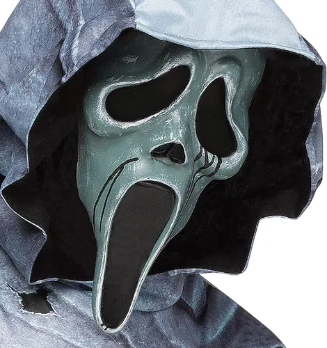 Vista 6 de Fun World Icebound Phantom Ghost Face Men's Costume