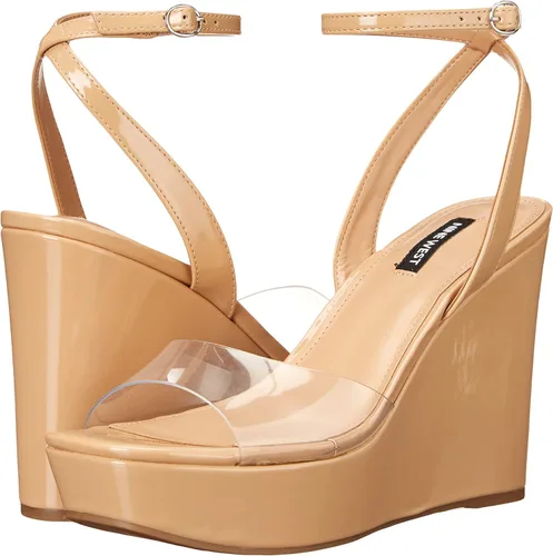 Vista 7 de NINE WEST Sandalias de cuña con correa al tobillo para mujer KLEAR3