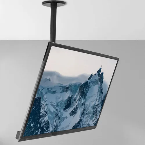 Vista 9 de VIVO Soporte universal para TV de 32 a 55 pulgadas con placa VESA extraíble de 2.953 x 2.953 in a 15.748 x 15.748 in, se adapta a tubos de hasta 2.0