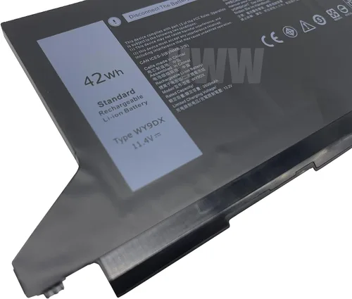 Vista 2 de HWW Nueva batería WY9DX de 11.4V 42Wh compatible con Dell Latitude 5420 5520 RJ40G 005R42 Series