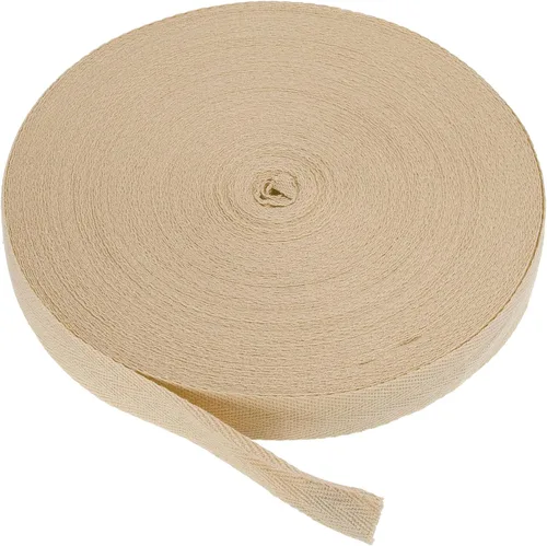 Vista 17 de PATIKIL Cinta de sarga de algodón de 1 pulgada, 50 yardas, cinta de algodón, cinta de encuadernación al bies, cinta de espiga para costura, Verde