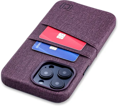 Vista 14 de Dockem Funda para iPhone 14 con placa de metal integrada para montaje magnético y 2 bolsillos para tarjetas: Cartera Luxe M2, piel sintética