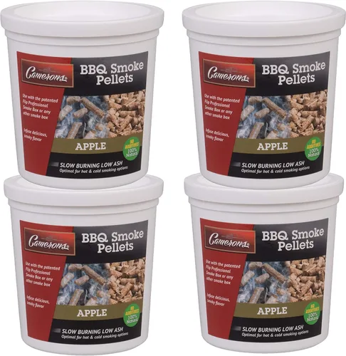 Vista 11 de Camerons - Gránulos de madera para ahumar (manzana, 1 pinta) - Gránulos de barbacoa secados al horno - 100% madera natural para ahumar