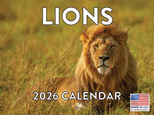 Vista 87 de Calendario mensual de pared de alpaca 2025 Fabricado en Estados Unidos