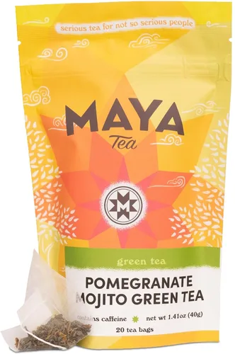 Vista 19 de Maya Tea Bolsas de té de hierbas Citrus Hibiscus, todo natural, sin cafeína, paquete de 20
