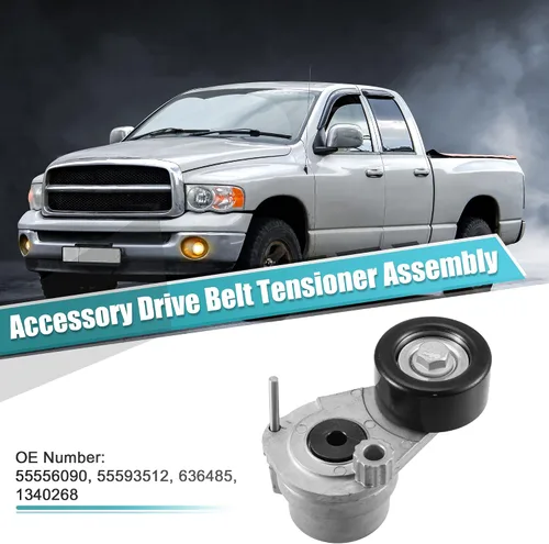 Vista 2 de X AUTOHAUX Tensor de correa con polea para Chevrolet Cruze 2011-2016 para Chevrolet Sonic 2012-2018 Reemplazar 55556090/55593512