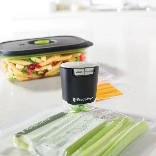 Vista 5 de FoodSaver FS2160 Selladora de Mano Multiusos y Marinadora al Vacío, 2146039