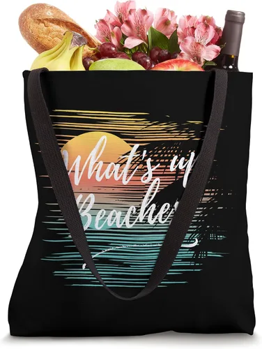 Vista 4 de Bolso de mano con diseño de broma divertido, diseño retro