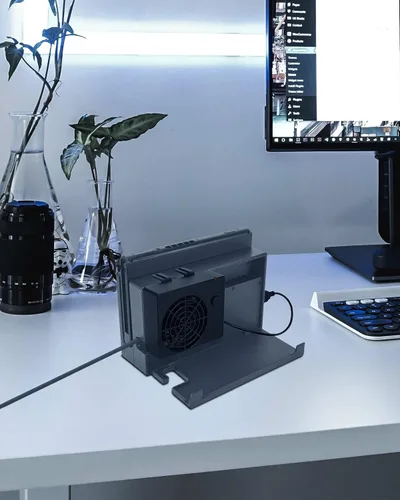 Vista 4 de Skywin Nintendo Switch Cooling Fan - USB cooler for Nintendo Switch Dock