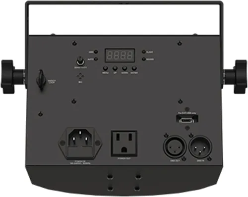 Vista 5 de Chauvet DJ Kinta FX ILS - Luz compacta multiefecto con Kinta y SMD Strobe Bundle con cable DMX y paño de pulido Austin Bazaar