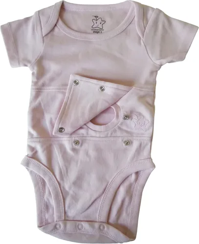 Vista 20 de Camiseta interior de tubo de alimentación para bebés, niños pequeños y niños
