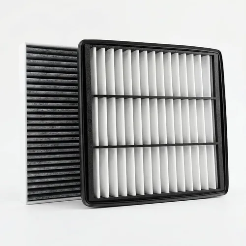 Vista 27 de Filtro de aire de cabina de motor de peine para Hyundai Accent 1.6L L4 2017 2016 2015 2014 2013 2012 Gris carbón