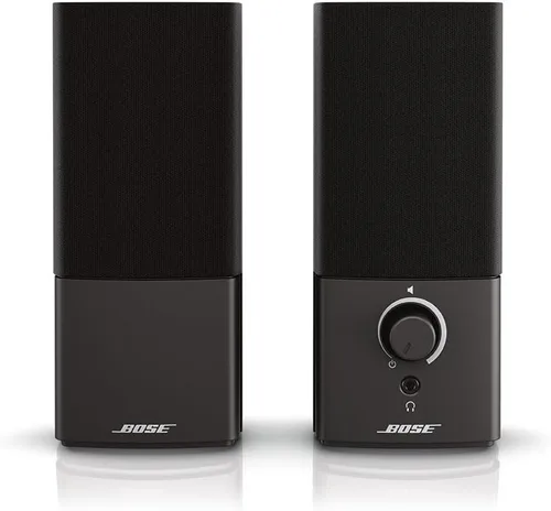 Vista 3 de Bose Companion 2 Series III altavoces multimedia para PC (con entrada AUX de 3.5 mm y entrada para PC) Negro