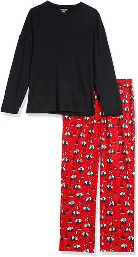 Vista 5 de Tienda Essentials Conjunto de pijama de franela para hombre