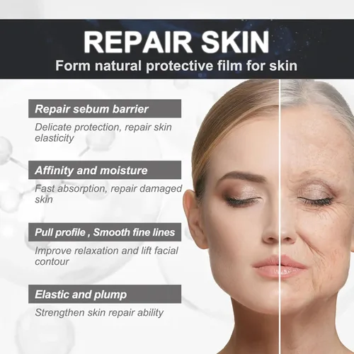 Vista 2 de Suero Argireline para líneas finas, suero facial antiarrugas, 30ML Argireline hidratante solución al 10% para mujeres, suero de péptidos.
