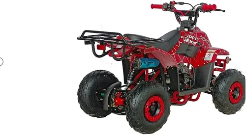 Vista 4 de Taotao Cuatrimoto BoulderB1 para niños, 110cc, Araña roja