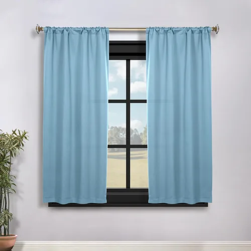 Vista 187 de Superior Cortinas Opacas, Oscurecimiento de Habitación, Dormitorio, Cortinas, Cocina, Acentos de Ventana de Sala de Estar, Bloqueo Solar, Térmico