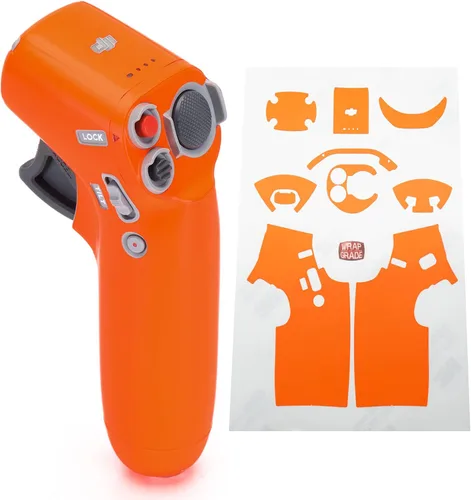 Vista 6 de WRAPGRADE Skin compatible con DJI FPV Controlador de movimiento (azul caribeño)