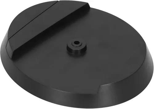Vista 5 de Base Stand,Professional 2 in 1 Vertical Stand Game Console Holder Base Accessory for Replacement with Screw ABS Black
