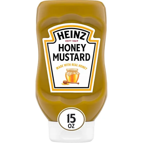 Vista 12 de Heinz Mostaza amarilla (botella de 567 g)