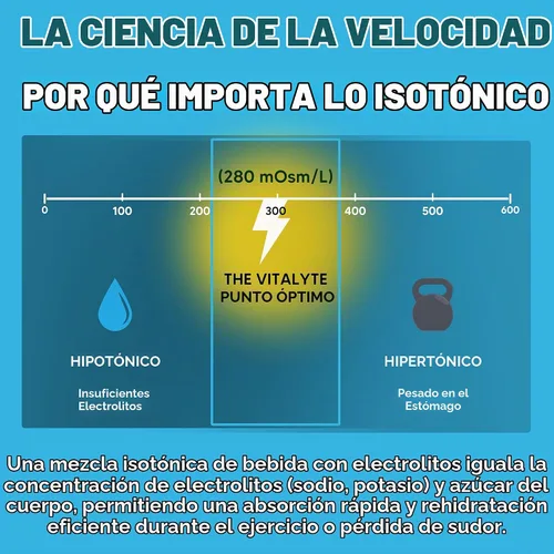 Vista 3 de Polvo para preparar bebida natural de electrolitos, libre de gluten, contenedor con 80 porciones, marca Vitalyte, cítrico (Cool Citrus)