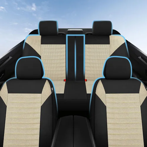 Vista 8 de VarCozy Juego de fundas de asiento MeshFlex