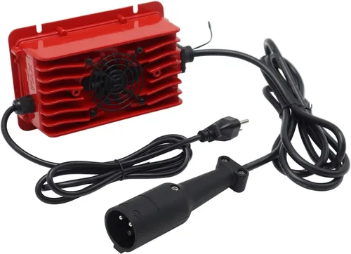 Vista 2 de Cargador de batería de repuesto para carrito de golf de 48 voltios para carrito de golf de 48 voltios con enchufe redondo de 3 pines impermeable IP65