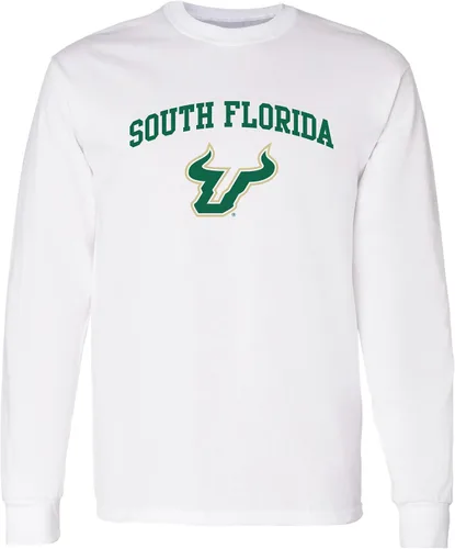 Vista 186 de NCAA oficial de College – University Team Color Arco Logo Manga Larga