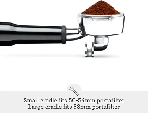 Vista 5 de Breville BCG820BST Smart Grinder Pro, acero inoxidable negro Grind coffee and espresso beans precisely with programmable conical burr grinder