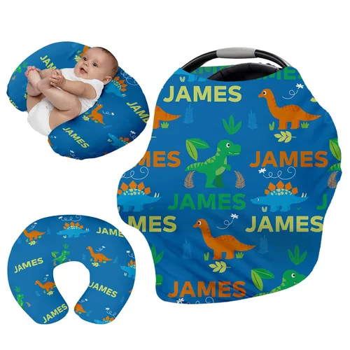 Vista 15 de Funda de asiento de automóvil personalizada para bebés, cubierta multiusos para asiento de automóvil con nombre, fundas de asiento de automóvil