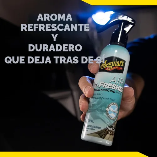 Vista 8 de Meguiar's Air Re-Fresher - Aerosol para combatir el olor, aroma de coche