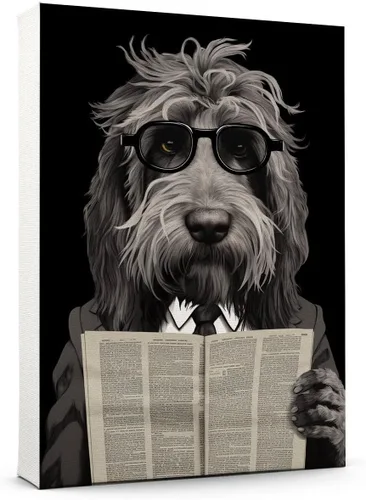 Vista 65 de Thuan Affenpinscher - Póster de lienzo con tus fotos, arte de pared para decoración del hogar, regalo conmemorativo para amantes de las mascotas
