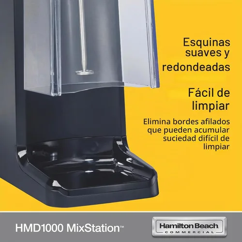 Vista 6 de Hamilton Beach Commercial MixStation - Mezclador de bebidas, motor de 3/4 HP, programable, velocidad variable, fácil de limpiar, certificado NSF
