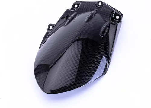 Vista 3 de Bestem Defensa de fibra de carbono trasero Hugger para Triumph Speed Triple 1050 2008-2010