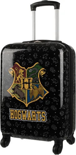 Vista 2 de Bioworld 20" Harry Potter ABS equipaje de mano con película de PC, cresta negra OSFA, Negro