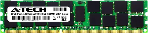 Vista 2 de A-Tech 16 GB de RAM para Supermicro Super H8DCT-IBQF, H8QGL-6F-O, H8QGL-iF+, X8DT6-F, X8DTH-6F, X8DTN+-F, X8DTN+-LR, X8DTU-F DDR3 1600MHz