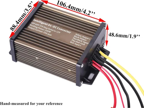 Vista 3 de Pro Chaser Regulador reductor de voltaje reductor de voltaje de 72 V 60 V