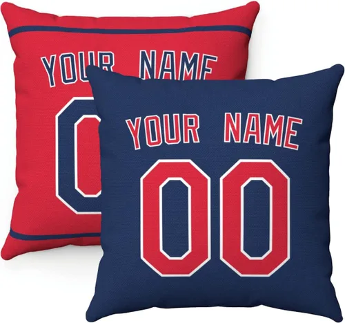 Vista 32 de Almohada personalizada con cualquier número de nombre, regalos personalizados para Los Ángeles