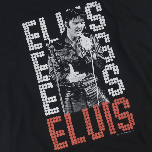 Vista 5 de Popfunk Elvis Presley Signature Heartthrob Music Pullover Sudadera con capucha y pegatinas