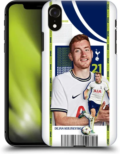 Vista 9 de Head Case Designs Officially Licensed Tottenham Hotspur F.C. Cristian Romero 2022/23 First Team Hard Back Case Compatible with Apple iPhone XR