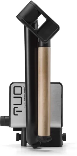 Vista 4 de Elite Tuo Entrenador interactivo con ruedas – Entrenador inteligente compacto con resistencia automática, conectividad ANT+/Bluetooth, simulación