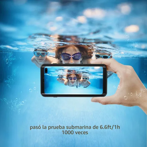 Vista 3 de Lanhiem Funda para Samsung Galaxy S10+ Plus, IP68 impermeable a prueba de polvo con protector de pantalla integrado, carcasa protectora resistente a
