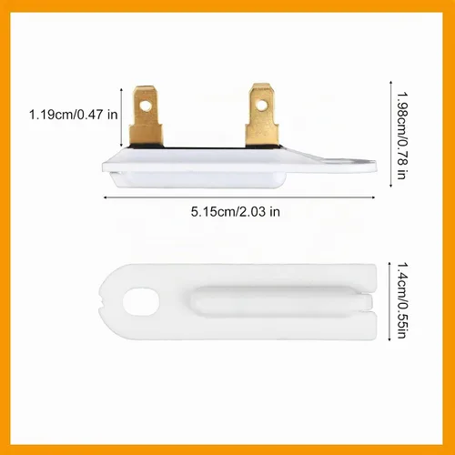 Vista 2 de 6pcs Secadora Fusible Térmico 3392519 Reemplazo para Whirlpool Kenmore