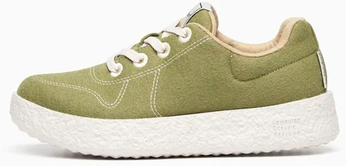 Vista 3 de LE Mouton Mate - Zapatos cómodos de lana merino para caminar Zapatos de plataforma para hombres y mujeres Zapatos deportivos ligeros ecológicos