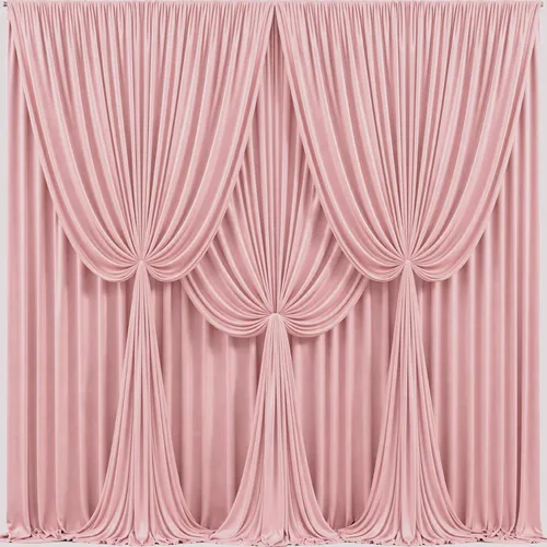 Vista 35 de Cortinas de fondo azul bebé de 8 x 10 pies para bodas, cortinas de fondo de poliéster sin arrugas, para baby shower, fiestas de cumpleaños